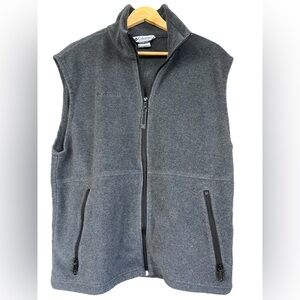 Columbia Fleece Vest Full Zip Men's Sz. L